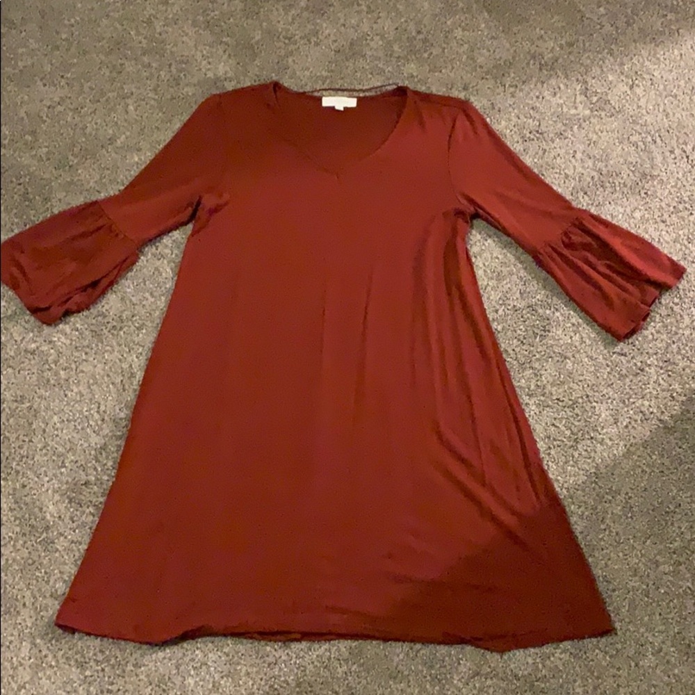 Burnt Orange Dress
